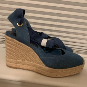 Zara denim espadrilles - sz 8.5